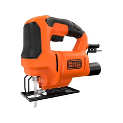Black&decker - scie sauteuse 400W - 3000 trs/min, course 18MM, lame en t, capacité de coupe bois 65MM/ACIER 6MM/ALU 10 mm - black+decker