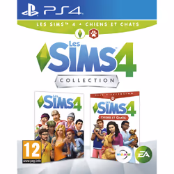 Electronic Arts Les Sims 4 + Les Sims 4 : Chiens et chats, PlayStation 4, T (Teen), Support physique