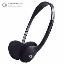 connektgear 24-1503, Avec fil, 20 - 20000 Hz, Bureau/Centre d'appels, 220 g, Casque, Noir