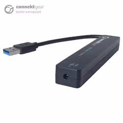 connektgear 25-0058 hub & concentrateur USB 3.2 Gen 1 (3.1 Gen 1) Type-A 5000 Mbit/s Noir, Blanc - Vue supplémentaire 2