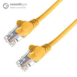 connektgear 31-0100Y câble de réseau Jaune 10 m Cat6 U/UTP (UTP)