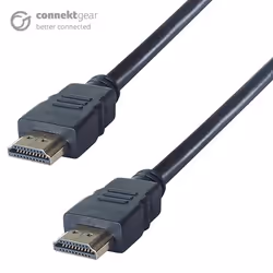 connektgear 26-70204K, 2 m, HDMI Type A (Standard), HDMI Type A (Standard), 4096 x 2160 pixels, Compatibilité 3D, Noir