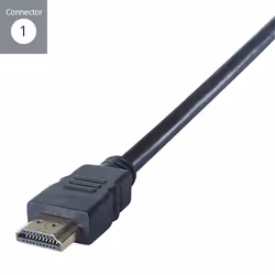 connektgear 26-70204K câble HDMI 2 m HDMI Type A (Standard) Noir