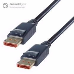 connektgear 26-6100/8K, 10 m, DisplayPort, DisplayPort, Mâle, Mâle, 7680 x 4320 pixels