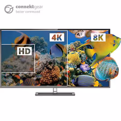 connektgear 26-6100/8K câble DisplayPort 10 m Noir