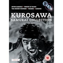 BFI Kurosawa Samurai Collection DVD Japonais