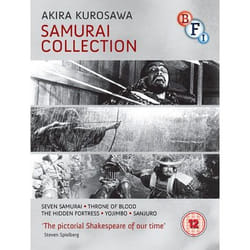 British Film Institute Akira Kurosawa Samurai Collection Blu-ray Japonais
