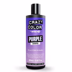 CRAZY COLOR Shampooing Purple 250 ml, 250 ml, Shampoing, Non-professionnel, Unisexe, Cheveux colorés, Protection de la couleu ...