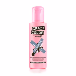 CRAZY COLOR Graphite 100 ml, Gris, Graphite, Unisexe, 100 ml, Tous types de cheveux, Bouteille