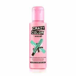 CRAZY COLOR Peppermint 100 ml, Vert, Peppermint, Unisexe, 100 ml, Tous types de cheveux, Bouteille