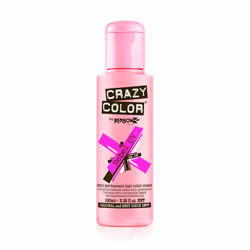 CRAZY COLOR Rebel UV 100 ml, Rose, Rebel UV, Unisexe, 100 ml, Tous types de cheveux, Bouteille