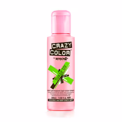 CRAZY COLOR Toxic UV 100 ml, Vert, Toxic UV, Unisexe, 100 ml, Tous types de cheveux, Bouteille