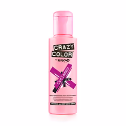 CRAZY COLOR Cyclamen 100 ml, Rose, Cyclamen, Unisexe, 100 ml, Tous types de cheveux, Bouteille