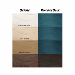 CRAZY COLOR Peacock Blue 100 ml