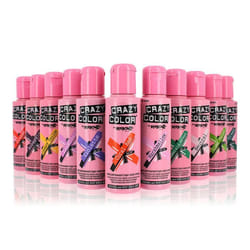 Coloration semi-permanente - CRAZY COLOR - Orange - Cheveux Cuivre - 100ml