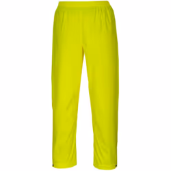 Ceinture élastiquée pour un confort accru de l'utilisateur. Ces sur-pantalons légers et extrêmement imperméables offrent un r ...