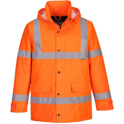 Parka Hi-vis Traffic Couleur : Orange Taille Xxxl Portwest