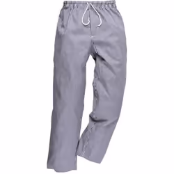 Pantalon de cuisine - PORTWEST - Bromley C079 - À carreaux - Gris - Unisexe