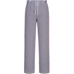 Portwest - Pantalon de cuisine Bromley Bleu Check xl - FR(50-52) - UK(40-41)