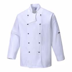 Veste de cuisine Portwest Somerset - Blanc