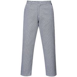 Portwest - Pantalon Cuisine Harrow couleur : Pied de poule taille s