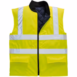 4 poches pour plus de rangement. Ce bodywarmer réversible et intelligemment conçu emprisonne la chaleur pour vous garder au c ...