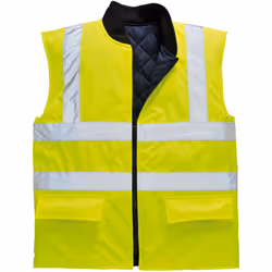 4 poches pour plus de rangement. Ce bodywarmer réversible et intelligemment conçu emprisonne la chaleur pour vous garder au c ...