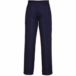 Ce vêtement classique est durable et confortable avec un pli cousu à l'avant qui ajoute au look professionnel. Les caractéris ...