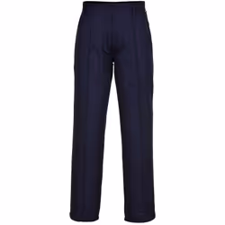 Ce vêtement classique est durable et confortable avec un pli cousu à l'avant qui ajoute au look professionnel. Les caractéris ...
