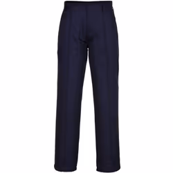 Ce vêtement classique est durable et confortable avec un pli cousu à l'avant qui ajoute au look professionnel. Les caractéris ...