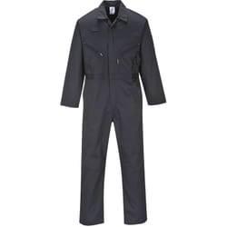 Portwest - Combinaison Liverpool à zip Noir 3XL - FR(56) - UK(47)