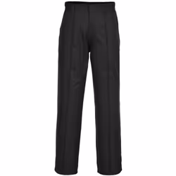 Ce vêtement classique est durable et confortable avec un pli cousu à l'avant qui ajoute au look professionnel. Les caractéris ...