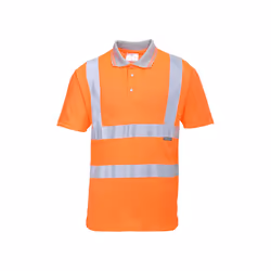 Polo Haute Visibilité RT22 Orange TXL Portwest Tissu respirant pour éviter la rétention d'humidité garder le porteur frais, s ...