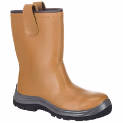 Matière du dessus: Cuir croute Matière semelle: PU/Caoutchouc Certifié CE Embout en acier 200 joules Chaussures anti -statiqu ...