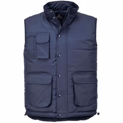 Gilet de froid Portwest Classic Caractéristiques Tissu déperlant pour résister à une pluie legère Entièrement doublé et rembo ...