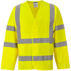 Portwest - Gilet 2 bandes & baudrier manches longues Jaune 2XL/3XL