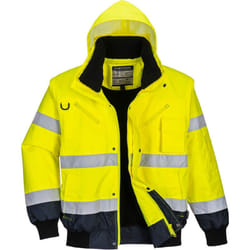 Portwest - Blouson Haute-Visibilité bicolore couleur : Jaune/Marine taille xxxl