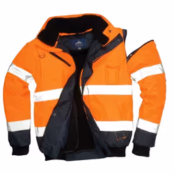 Portwest Blouson bicolore EN471 ... Orange/bleu...
