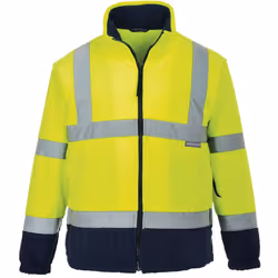 Classique et stylée, la coupe du blouson F301 bicolore est confortable. Certifié à la norme EN ISO 20471 Classe 3, il est tra ...