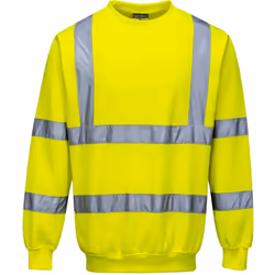 Poignets bord côte pour la chaleur et le confort. Le sweatshirt B303 est parfait lorsqu'il fait trop froid pour porter un T-s ...