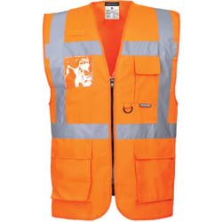 Gilets Hi-Vis Executive - Berlin Orange xl