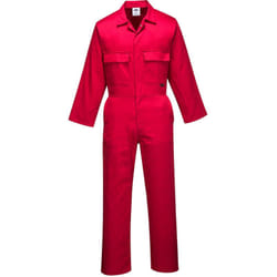 Portwest - Combinaison Euro Work couleur : Rouge taille m