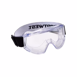 Lunette Masque Challenger Incolore PW22 Portwest Lunettes panoramiques. Cadre en PVC souple pour plus de confort. Ventilation ...