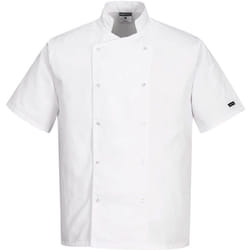 Veste de cuisine Cumbria Blanc m