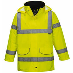 Portwest - Parka Femme Hi-Vis Traffic couleur : Jaune taille m