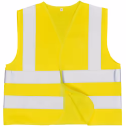 Fermeture par bandes auto-aggrippantes pour un accès facile. Suivant le même modèle que le gilet adulte C470 le plus vendu, l ...