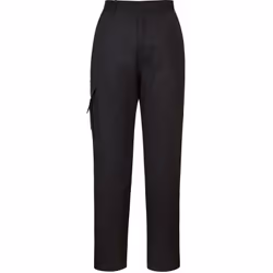 Ceinture semi élastiquée pour un maintien sûr et confortable. Composition : 65% polyester, 35% coton. 5 poches pour plus de r ...