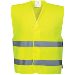 Gilet Double bande Jaune S/M