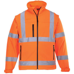 Portwest - Blouson HiVis Softshell (3 couches) couleur : Orange taille xl