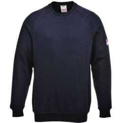Portwest - Sweatshirt Manches Longues Retardateur De Flamme & Antistatique Couleur : Marine Taille Xl